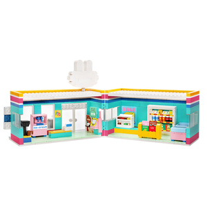 Tienda de Conveniencia BUNNI KONBINY, Bloques de Construcción de Mini Tienda con Temática de Conejitos, Juguete de Escena Diaria para Niños - Product Image 3