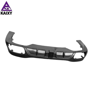 M Phong Cách Sợi Carbon Phía Sau Bumper Khuếch Tán Với Ống Xả Cho Mercedes Benz W206 2022 + Sợi Carbon Phía Sau Khuếch Tán - Product Image 2