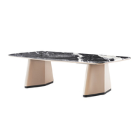 Table de bureau rectangulaire commerciale sur mesure à prix d'usine, table à thé de direction, table basse de Foshan