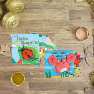 Libros de tela de desarrollo intelectual para bebés, historia de educación temprana con cola de Animal de tela suave, juguete educativo para niños - Product Image 3