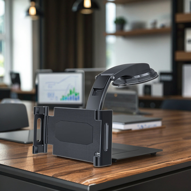 Portable Foldable Metal 360 Rotating Tablet Adjustable Stand Desk Mount Holder for iPad Samsung Tablets Universal