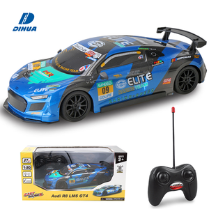 1/20 coche de juguete con Control remoto de función completa con licencia oficial <span class=keywords><strong>RC</strong></span> <span class=keywords><strong>Audi</strong></span> <span class=keywords><strong>R8</strong></span> LMS GT4 coche con faros coche modelo genial para niños - Product Image 1