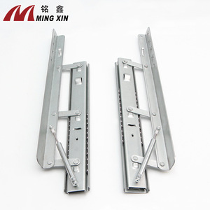 Ming Xin Modern Telescopic <b>Drawer</b> <b>Slide</b> Rails 350mm Full Extension Heavy Duty Soft Close Silent Cold-Rolled Steel for Cabinet - Product Image 3
