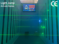 Équipement d'arène laser d'évasion et de labyrinthe, jeux multijoueurs, vente directe d'usine, jeux stimulants, équipement d'arène laser et de labyrinthe