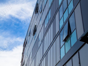 Mur-rideau en verre à double vitrage de 6 mm, 8 mm, 10 mm, cadre en acier aluminium pour gratte-ciel - Product Image 6