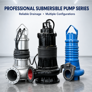Bomba Sumergible para Aguas Residuales de Hierro Fundido de 5.0 Hp y Alto Flujo, Bomba Eléctrica de 4 Pulgadas para Drenaje de Aguas Sucias en Obras de Construcción - Product Image 4