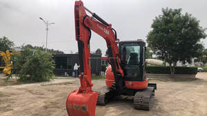 Kubota KX155 Japón Excavadora de orugas de goma Kubota KX155 Excavadora Kubota usada Importación original en stock 5 toneladas - Product Image 2