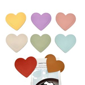 Bestseller Book Accessory Perfect for Reading Lovers Gift Trending Heart Shaped Corner <b>Bookmark</b> PU Leather - Product Image 3