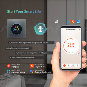 Tuya, Wi-Fi, умный комнатный термостат, <span class=keywords><strong>2</strong></span>/4 труба, программируемая вентиляционная катушка для систем HVAC, программируемый термостат для умного дома - Product Image 4