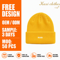 Bonnet côtelé tendance avec motif lettres et logo personnalisé, en tricot d'hiver Spandex/Polyester, pour adultes unisexes, sports de plein air et usage décontracté