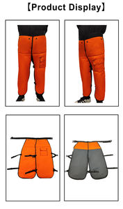 Protection des jambes haute visibilité imperméable pour l'été, anti-coupure, niveau de protection pour grimpeurs d'arbres, orange, pour tronçonneuse - Vente chaude - Product Image 6