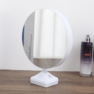 Bán Buôn Ma thuật gương hình ảnh khung tròn Led chiếu sáng Ins phong cách mặc quần áo gương Khung ảnh cưới - Product Image 2