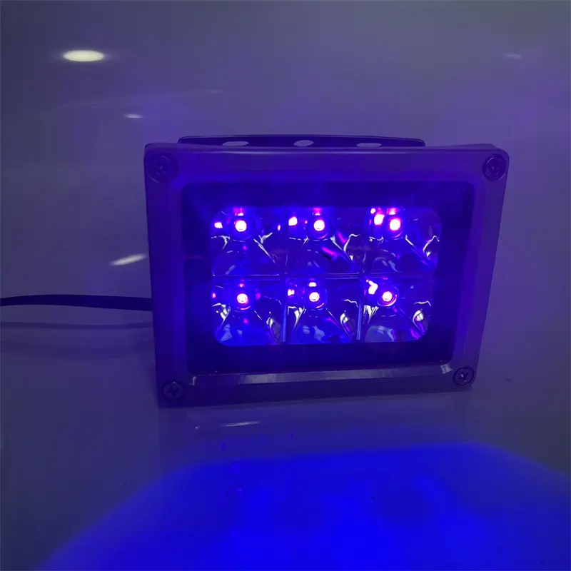 소형 휴대용 UV 경화 램프 LED UV 램프 그림자없는 접착제 광학 접착제 경화 램프