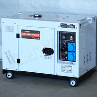 Générateur diesel super silencieux 8kva 10kva 12kva 15kva 20kva pour la maison, groupe électrogène diesel insonorisé monophasé triphasé 30kva
