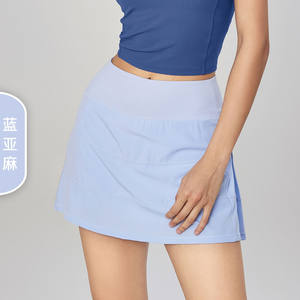 女式奢华优雅迷你裙Y2k <span class=keywords><strong>2</strong></span>合1带内口袋凉爽感夏季休闲全配高尔夫网球裙 - Product Image 3