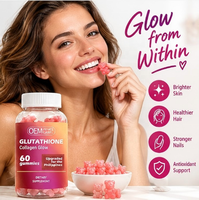 Gummies de collagène à marque privée OEM pour adultes, saveur melon, supplément vitaminique pour la croissance des cheveux, formule de soutien pour la santé de la peau et des ongles