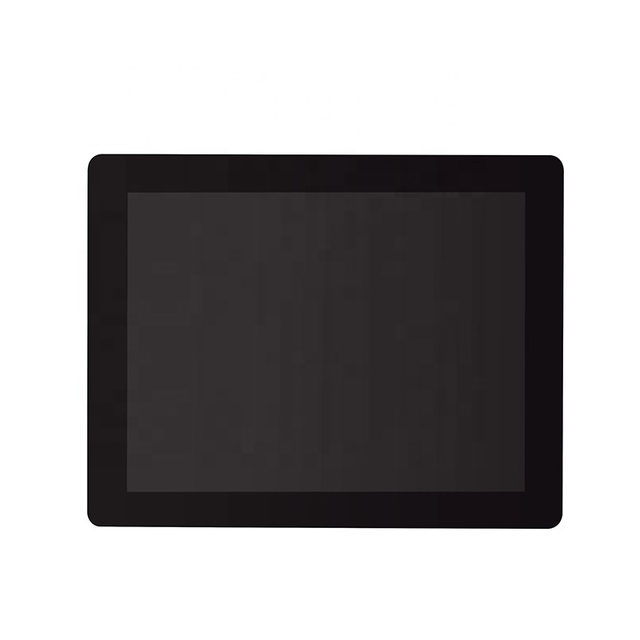 8 Inch Industrial Touchscreen Monitor, IP65 Square LCD HMI Display Capacitive Touch Screen Embedded Industrial Monitor