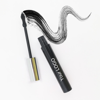 OCHAIN Mascara pour extensions de cils liquides en fibre imperméable végan personnalisé OEM sans logo Mascara pour allonger les cils de marque privée