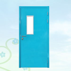 Puerta abatible comercial con doble bisagra Puerta de metal de acero inoxidable para almacenamiento de cámara frigorífica Fábrica de alimentos Restaurante <span class=keywords><strong>Cocina</strong></span> - Product Image 2