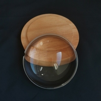 Factory Direct Supply Glass Plano-Convex Lens Multiple Tailles Lens condensateur pour projecteurs / lampes de poche