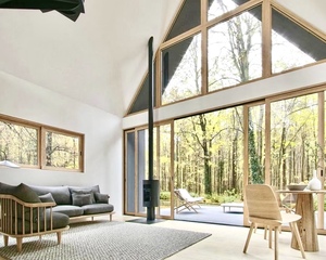 Casa Triangolare in Legno Contemporanea Australiana Completamente Arredata, Lussuosa, Impermeabile, ad Energia Solare, Costruzione Rapida per Ufficio, Appartamento, Hotel - Product Image 5
