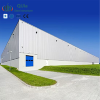 Entrepôt préfabriqué en acier galvanisé à grande portée et haute résistance, personnalisé, avec structure en acier