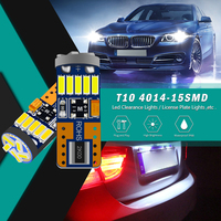 194 Ampoule LED 6000K Blanc 168 2825 W5W Canbus Sans Erreur T10 Cale Kit de Lumière pour Voiture Dôme Carte Coffre Parking Éclairage De Plaque D'immatriculation