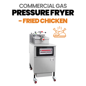 Friggitrice a Pressione Commerciale a Gas Stile Henny Penny PFG600, Friggitrice per Pollo a 4 Teste, Macchina per Friggere Pollo a Pressione - Product Image 1