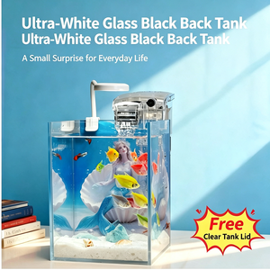 Aquarium de bureau éco-responsable Jinjing Ultra-Clear UV-Background pour plantes - Product Image 5