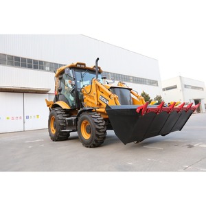 Mini-chargeuse sur pneus Everstar 9500 kg 7 kW avec godet pour travaux de construction et utilisation agricole - Product Image 1