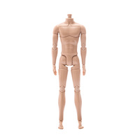 Figura de acción masculina articulada de 27 cm, cuerpo en blanco, modelo de maniquí desnudo para pintar, hacer ropa y personalizar.