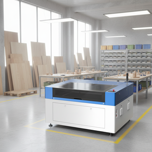 Machine de découpe et de gravure laser CO2 haute précision 1390 avec commande Ruida, refroidissement par eau, CNC 4 axes pour verre, acrylique, bois - Nouveau - Product Image 1