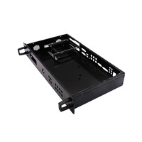 Boîtier de jonction métallique sur mesure en aluminium et acier inoxydable, découpé au laser CNC, plié et soudé, fabrication de tôlerie, couleur personnalisée, marque OEM