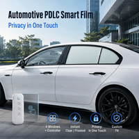 Kit de Película de Privacidad PDLC para 4 Ventanas de Automóvil, Película Inteligente Conmutable de Tamaño Personalizado con Controlador OEM ODM