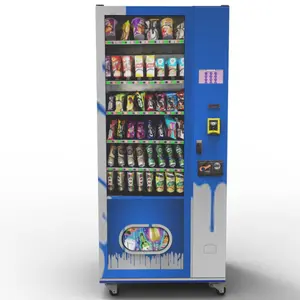 झोंगडा हॉट सेल स्वचालित खाद्य वेंडिंग मशीन रेफ्रिजरेटेड वेंडिंग मशीन