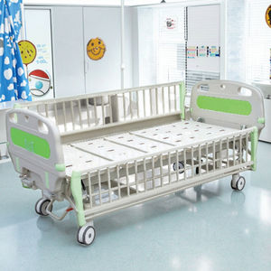 病院および子供の部屋のためのアルミニウムクランクが付いている子供のマニュアル病院のベッド - Product Image 4