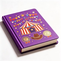 Carnet de notes personnalisé avec dorure à chaud, 200 pages en carton épais, style vintage, idéal pour les cadeaux