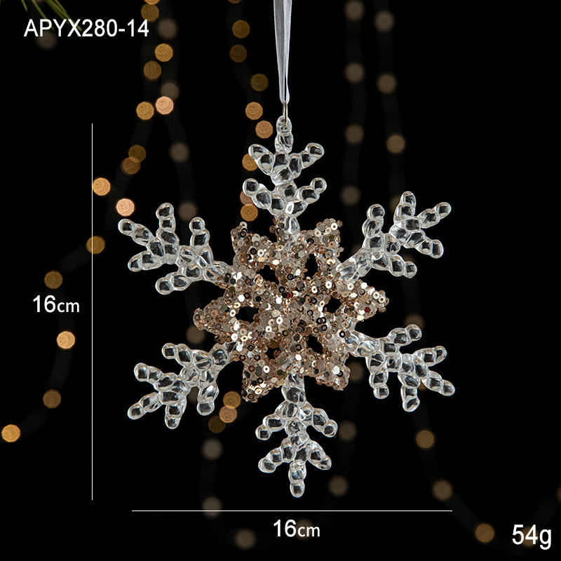 Clear-Snowflake C