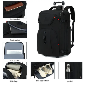 <span class=keywords><strong>กระเป๋า</strong></span>เป้สะพายหลังผู้ชายมี<span class=keywords><strong>ล้อ</strong></span>สำหรับโน้<span class=keywords><strong>ต</strong></span><span class=keywords><strong>บุ๊ค</strong></span>ขนาด17นิ้วทนทานออกแบบได้<span class=keywords><strong>ต</strong></span>าม<span class=keywords><strong>ต</strong></span>้องการ - Product Image 3