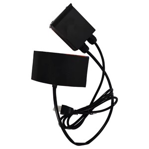 Heating Transfer Silicone <b>Heater</b> Pad Set for Hat Cap Curved Heating Element Press Mat Pad 14*7.62mm Size 110V/150W 0-220C - Product Image 1