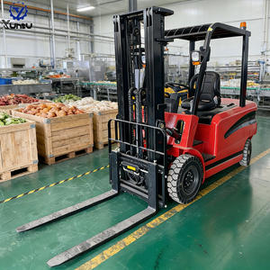 Chariot élévateur électrique <span class=keywords><strong>direct</strong></span> d'usine 4x4 2 tonnes 1 tonne 4 tonnes 5 tonnes CE ISO chariot élévateur tout terrain pour restaurants livraison gratuite - Product Image 4