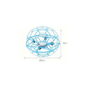 Dron Cuadricóptero WeiDe para Fútbol, Modelo de Aeronave con Bola Esférica de 100,000g para Juegos y Competencias - Product Image 5