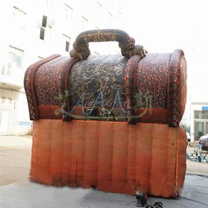 Coffre au trésor gonflable personnalisé plein de pierres précieuses Pirate Thème Boîte au trésor gonflable pour les promotions de fêtes et <span class=keywords><strong>d</strong></span>'événements - Product Image 5