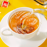 Thé de santé aux herbes chinoises : Chrysanthème, Graine de Cassia, Chèvrefeuille, Osmanthus, Sachets de thé triangulaires, Baies de Goji, Fruits séchés