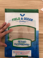 Fermoirs transparents, barrière avec 3 côtés en plastique, pour conserver les aliments de mer, figurines de poisson enterrées, vente directe depuis l'usine