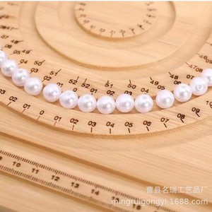 Bandeja de madera con cuentas de 20cm, 19cm, 18cm, 17cm, 16cm, 15cm para pulseras, collares, herramientas de manualidades DIY - Product Image 3