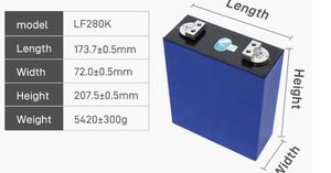 Batterie LiFePO4 en stock en Pologne (UE) 280Ah 304Ah 314Ah MB31 MB56 3.2V 12.8V 51.2V pour stockage d'énergie domestique 16kWh 20kWh - Product Image 3