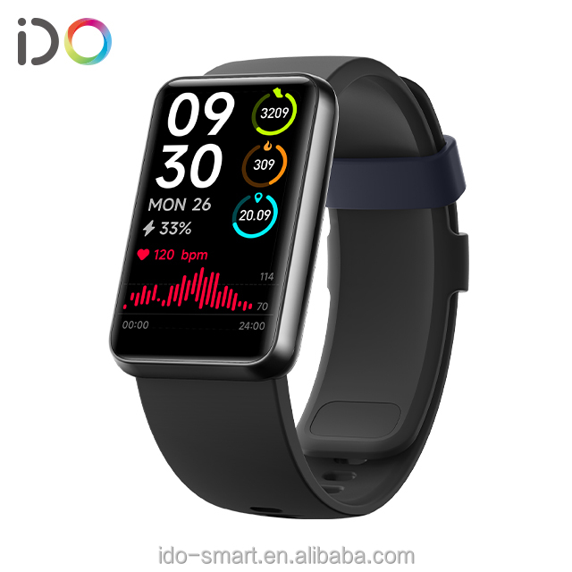 1.57" TFT Square Full Touch Screen BT Calling Waterproof Heart Monitoring Smart Bracelet for Android IOS