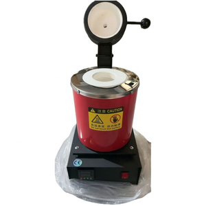 Fourneau de fusion à haute température pour l'or, l'argent, le cuivre et l'aluminium, avec creuset en graphite, idéal pour la fabrication de bijoux - Product Image 2