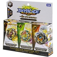 Beyblade Burst DB B-189 Lanceur Authentique Bey B-168 Set Attaque Fusion Métal Poignée Arène Toupie Métal B-180 Gyro de Combat B86